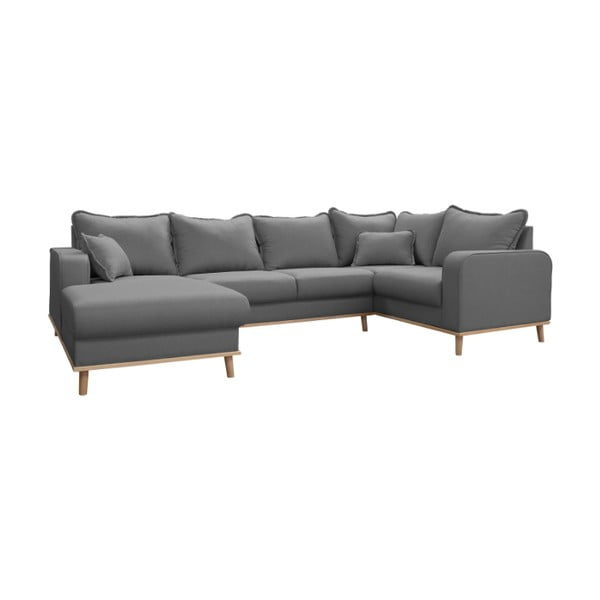 Šedá rohová pohovka (levý roh) Beata – Ropez-image-2