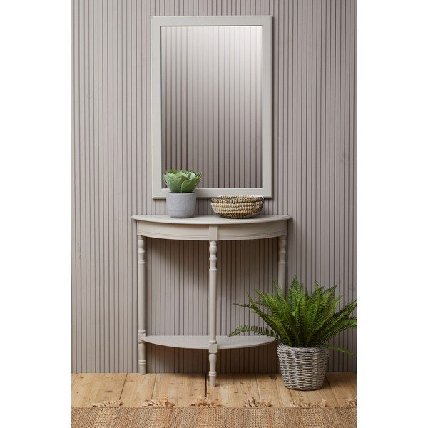 Béžový konzolový stolek z borovicového dřeva 30x80 cm Heritage – Premier Housewares-image-1