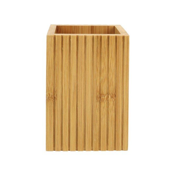 Bambusový kelímek na zubní kartáčky v přírodní barvě Hanoi – douceur d'intérieur