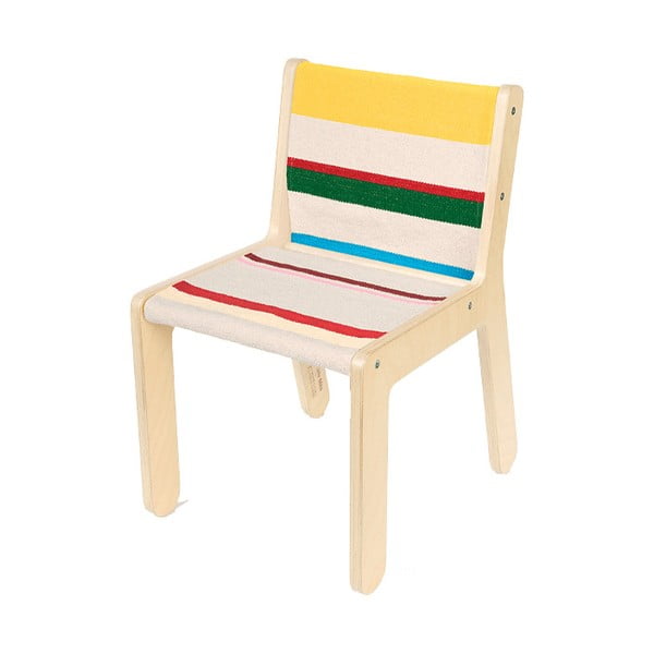 Dětská židle v přírodní barvě Kaarol – Lorena Canals