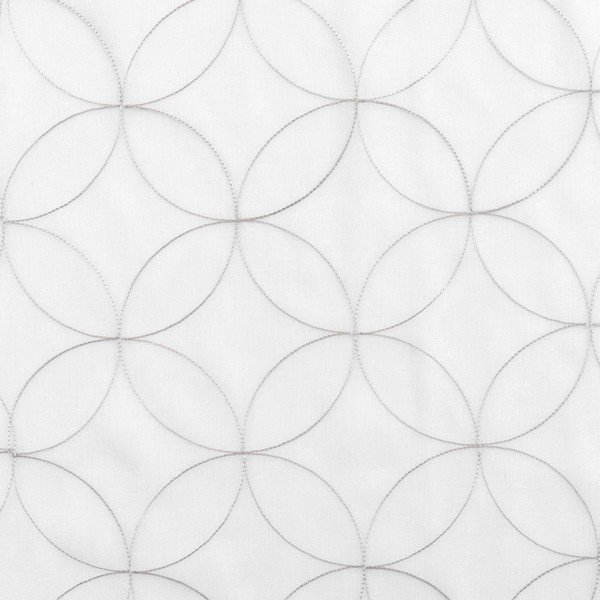 Bílo-šedé voálové záclony v sadě 2 ks 60x90 cm Olympia – douceur d'intérieur-image-3