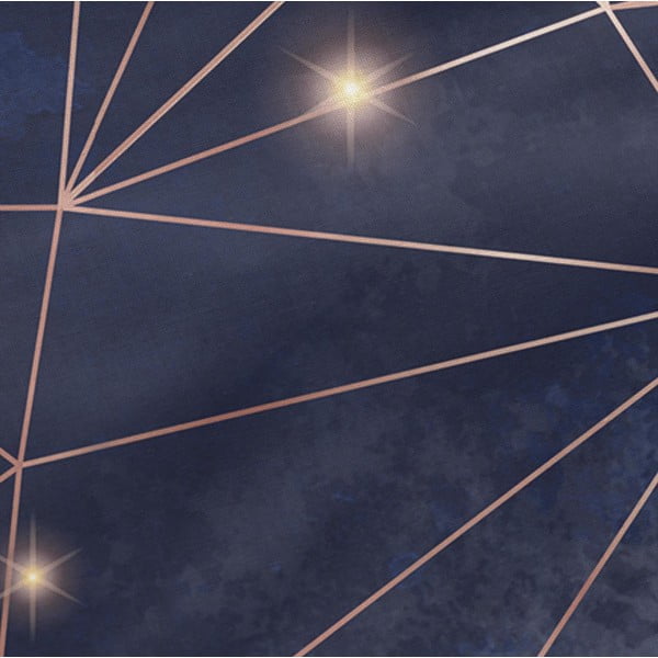 Sada 2 bavlněných povlaků na polštář Blanc Deep Blue, 50 x 75 cm-image-1