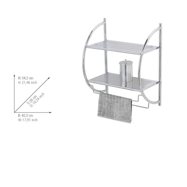 Nástěnná polička do koupelny Wenko Exclusive-image-1