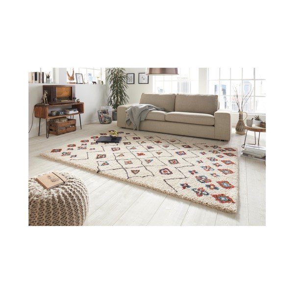 Krémovočervený koberec Mint Rugs Allure Ronno Creme, 200 x 290 cm-image-3