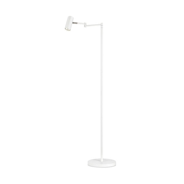 Bílá stojací lampa Markslöjd Torino Floor White, výška 1,30 m