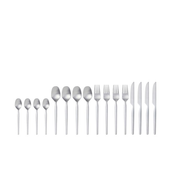 Nerezový příbor ve stříbrné barvě 16 ks Dorotea – Gense-image-2