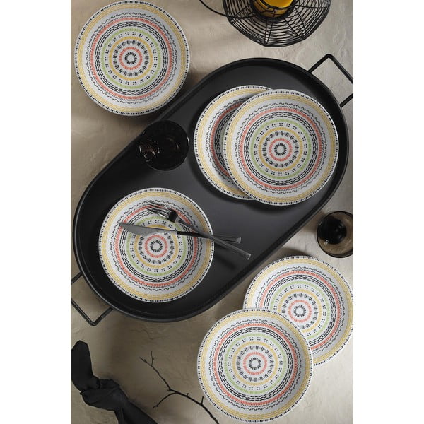 Dezertní  porcelánové talíře v sadě 6 ks ø 21 cm – Hermia-image-1