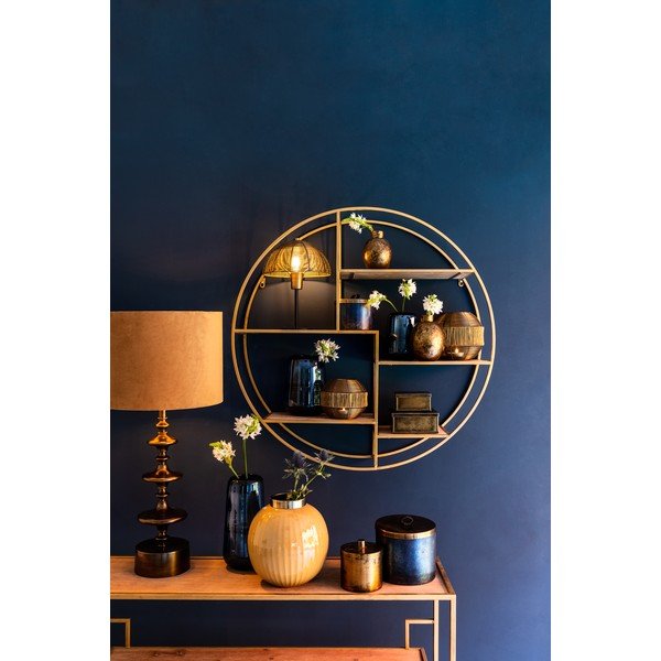 Stolní lampa v bronzové barvě (výška 33 cm) Klobu – Light & Living-image-1