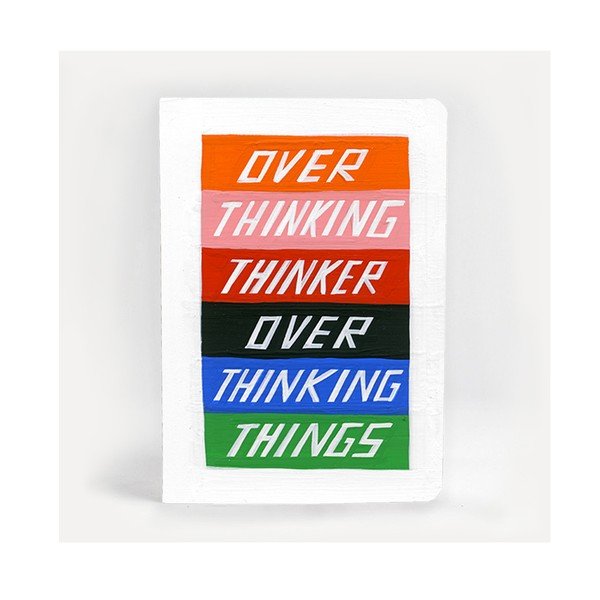 Poznámkový blok U Studio Design Overthinking