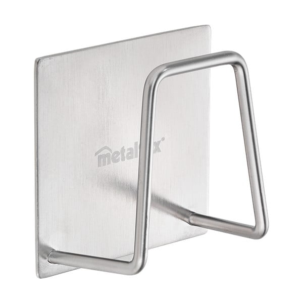 Kovový držák na houbičku bez vrtání – Metaltex