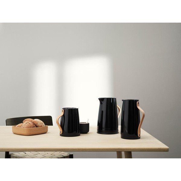 Černá rychlovarná konvice z nerezové oceli 1,2 l Emma – Stelton-image-2