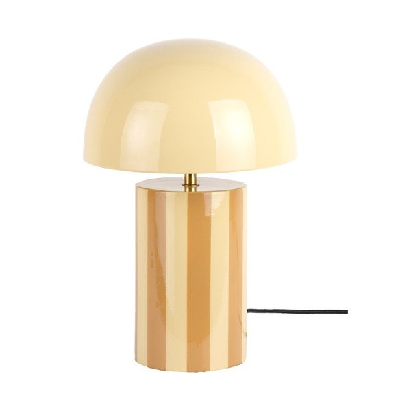Žlutá kovová stolní lampa (výška 34 cm) Rayado – Leitmotiv