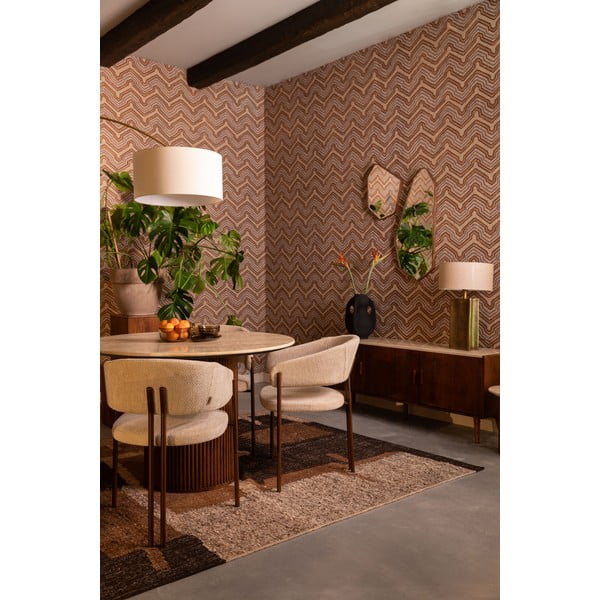 Hnědý vlněný koberec 160x230 cm Briton – Dutchbone-image-1