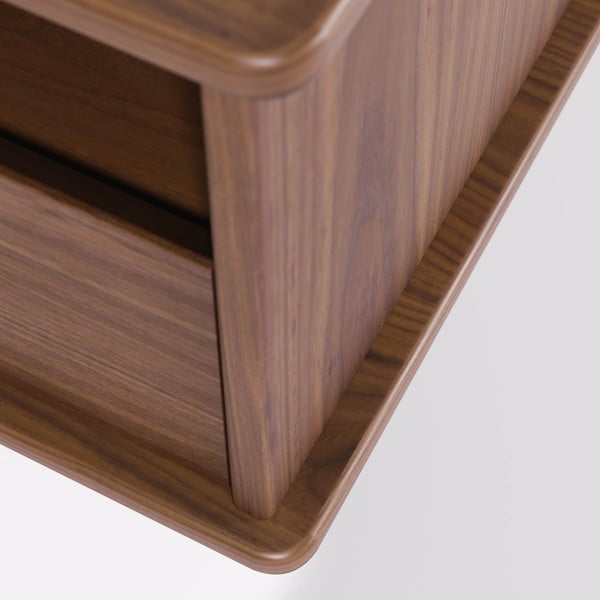 TV stolek v dekoru ořechového dřeva Kave Home Carolin-image-1