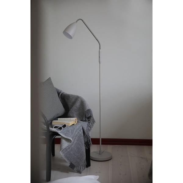 Béžová LED stmívatelná stojací lampa s kovovým stínidlem (výška 140 cm) Patro – Markslöjd-image-2