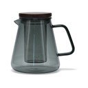 Šedá skleněná konvice na čaj se sítkem 930 ml Luma – S|P Collection