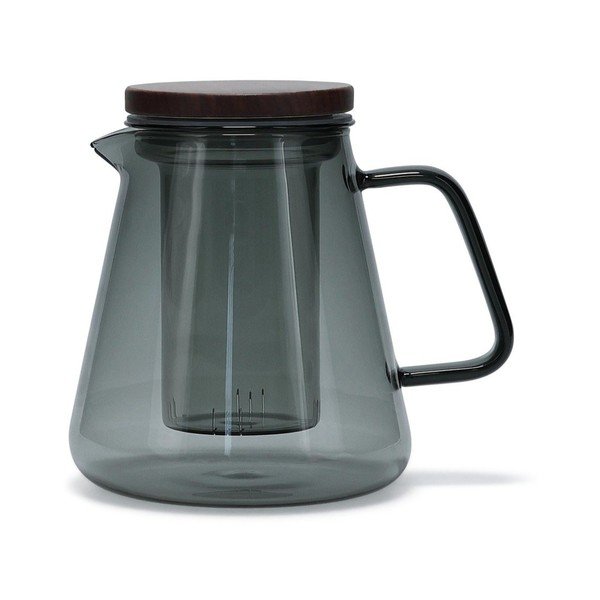 Šedá skleněná konvice na čaj se sítkem 930 ml Luma – S|P Collection