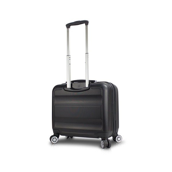 Černý cestovní kufr na kolečkách s USB portem My Valice COLORS LASSO Cabin Suitcase