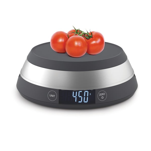 Šedá digitální kuchyňská váha Joseph Joseph Switch-image-1