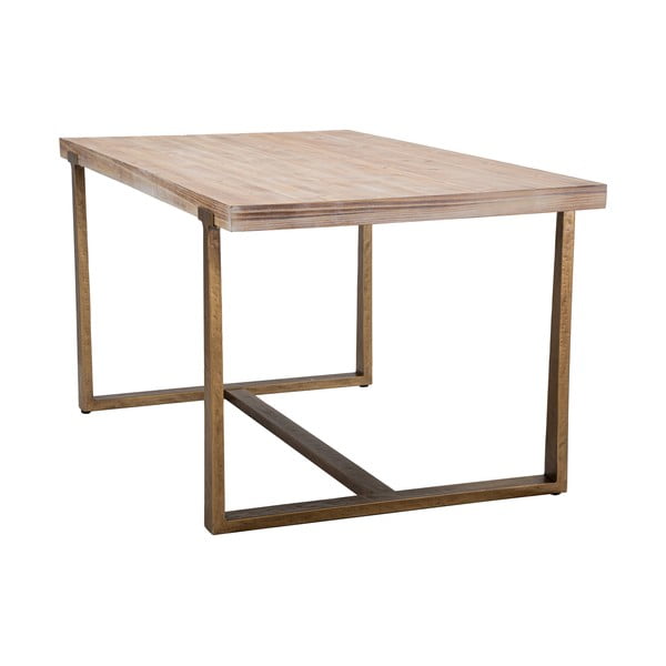 Jídelní stůl v přírodní barvě 150x90 cm Ankara – Mauro Ferretti-image-3