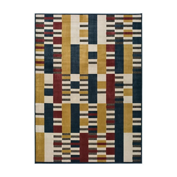 Žlutý koberec Universal Farashe Stripes, 120 x 170 cm