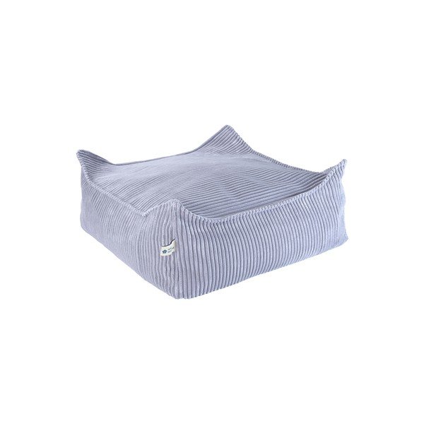 Modrý manšestrový dětský sedací vak Square – Wigiwama