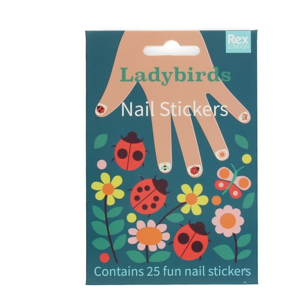 Kreativní sada Ladybird – Nail stickers – Rex London-image-2