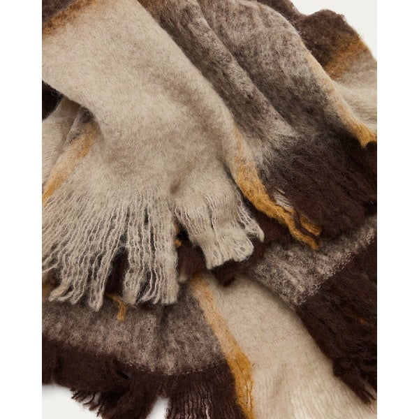 Deka z vlny a směsi vláken 130x170 cm Maro – Kave Home-image-1