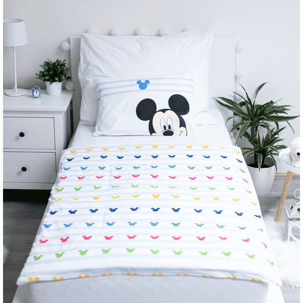 Bavlněné dětské povlečení do postýlky 100x135 cm Mickey – Jerry Fabrics-image-2