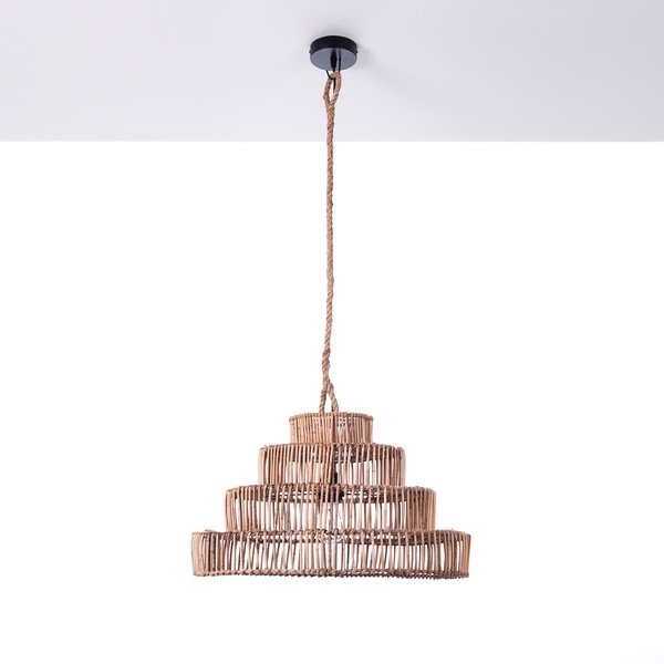 Ratanové závěsné svítidlo Tomasucci Tower výška 35 cm-image-3