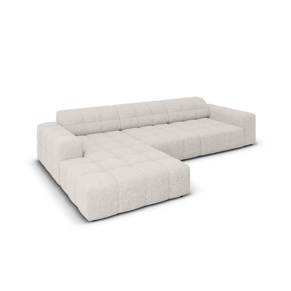 Světle šedá rohová pohovka (levý roh) Chicago – Cosmopolitan Design-image-4