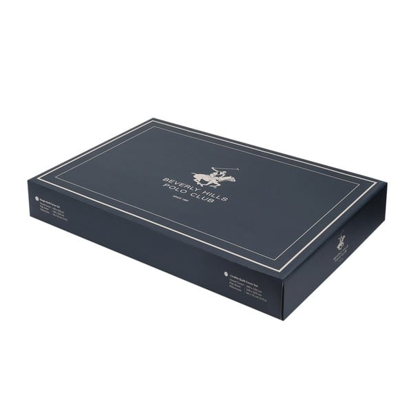 Povlečení na jednolůžko s prostěradlem BHPC Bowie, 160 x 220 cm-image-2