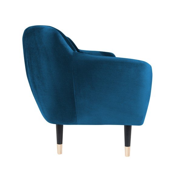 Modrá pohovka s černými nohami Mazzini Sofas Benito, 188 cm-image-3