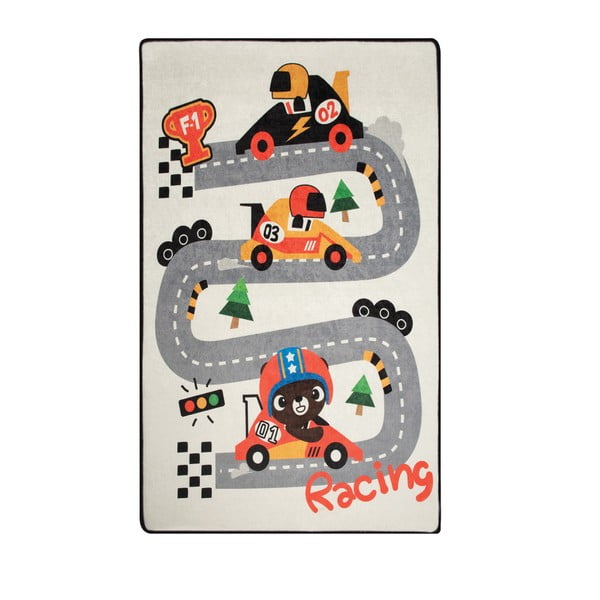 Dětský koberec Race, 100 x 160 cm