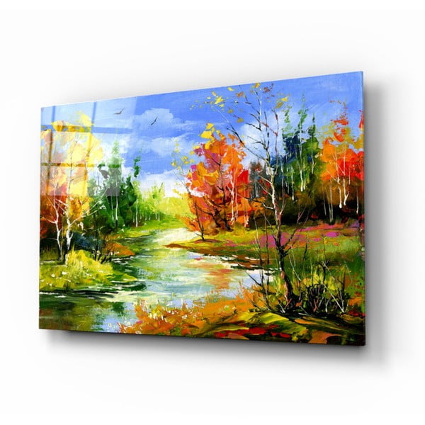 Skleněný obraz Insigne Colorful Autumn, 110 x 70 cm