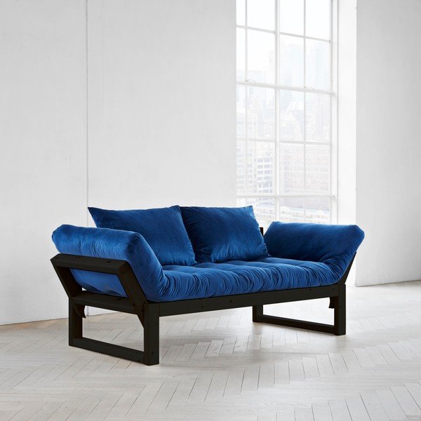Variabilní pohovka Karup Edge Black/Velvet Navy-image-1