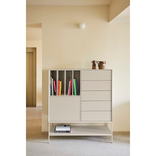 Skříňka v cihlové barvě 120x140x45 cm Platt – Teulat-image-1