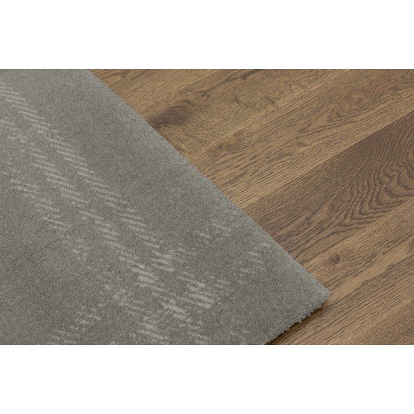 Světle šedý vlněný koberec 240x340 cm Calisia M Grid Rim – Agnella-image-4