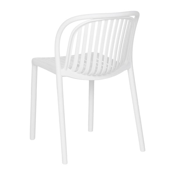 Bílá plastová jídelní židle Alia – Ixia-image-3