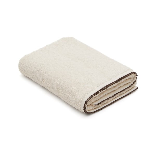 Béžový froté bavlněný ručník 30x50 cm Sinami – Kave Home