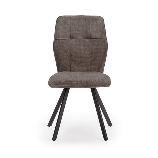 Tmavě šedé jídelní židle v sadě 4 ks Mery – Marckeric