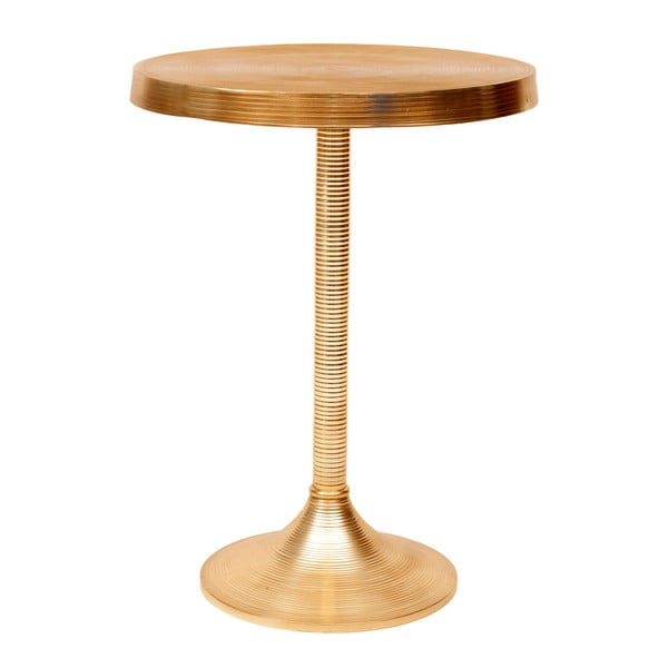 Odkládací stolek ve zlaté barvě Miloo Home Vergil