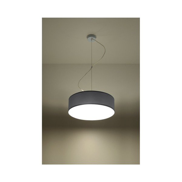 Šedé stropní svítidlo Sollux Atis-image-2