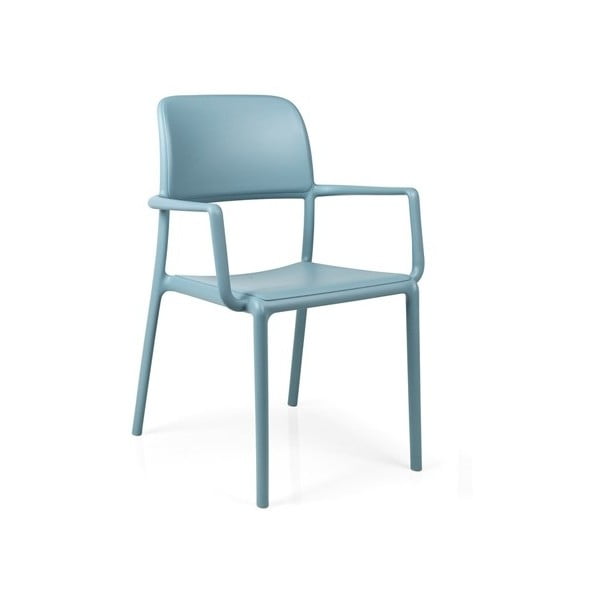 Světle modrá zahradní židle Nardi Garden Riva