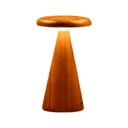 LED stolní lampa v přírodní barvě s dřevěným stínidlem (výška 14 cm) Sylva – Gingko