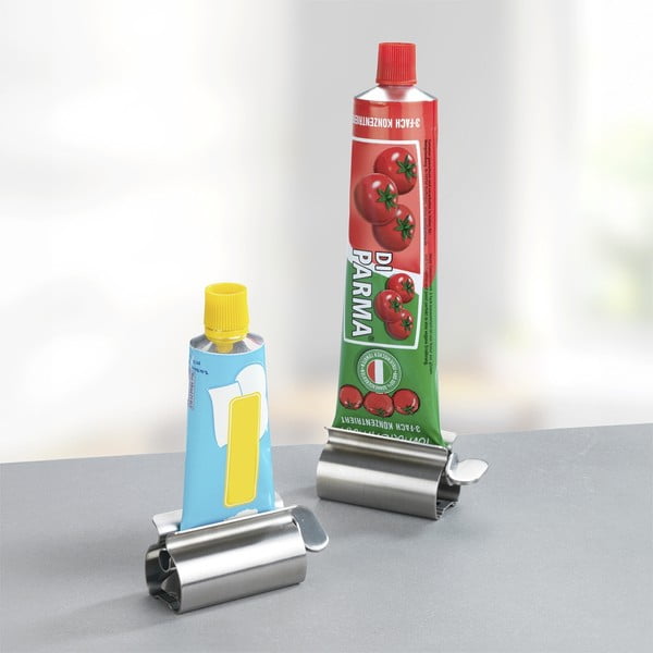 Kovové vytlačovače na tuby a pasty v sadě 3 ks – Maximex-image-1