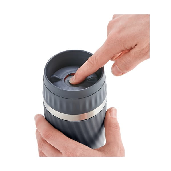 Šedý termo hrnek 0.36 l Easy Twist – Tefal-image-4