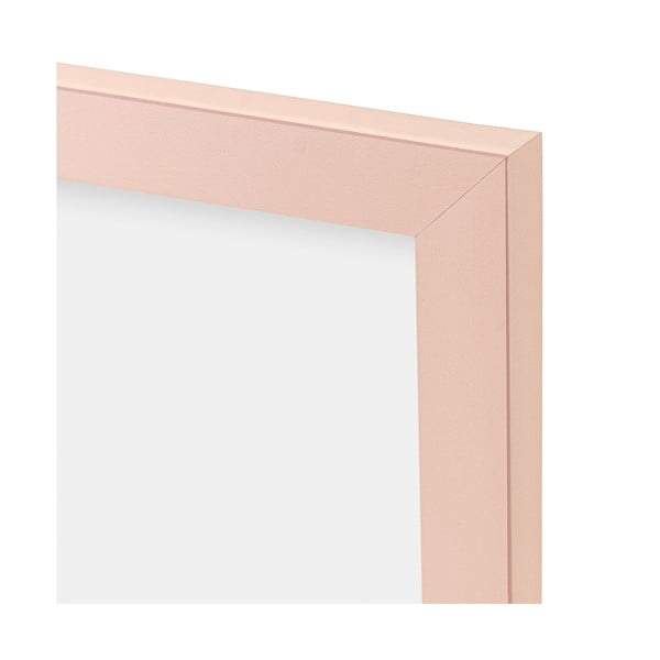 Světle růžový plastový rámeček na zeď 34x44 cm  -image-2