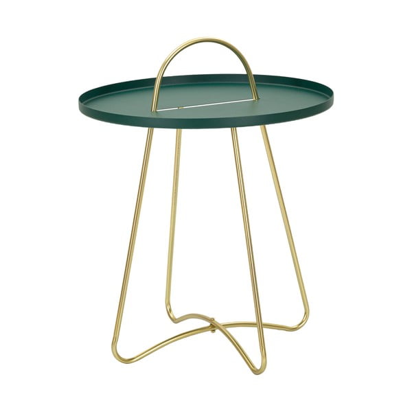 Kovový kulatý odkládací stolek ø 45 cm Grent – Mauro Ferretti-image-2