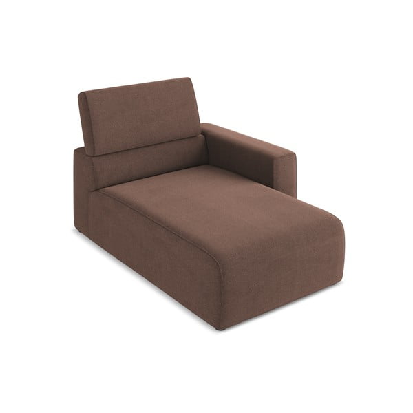 Růžový modul pohovky (pravý roh) Kalea – Makamii-image-2